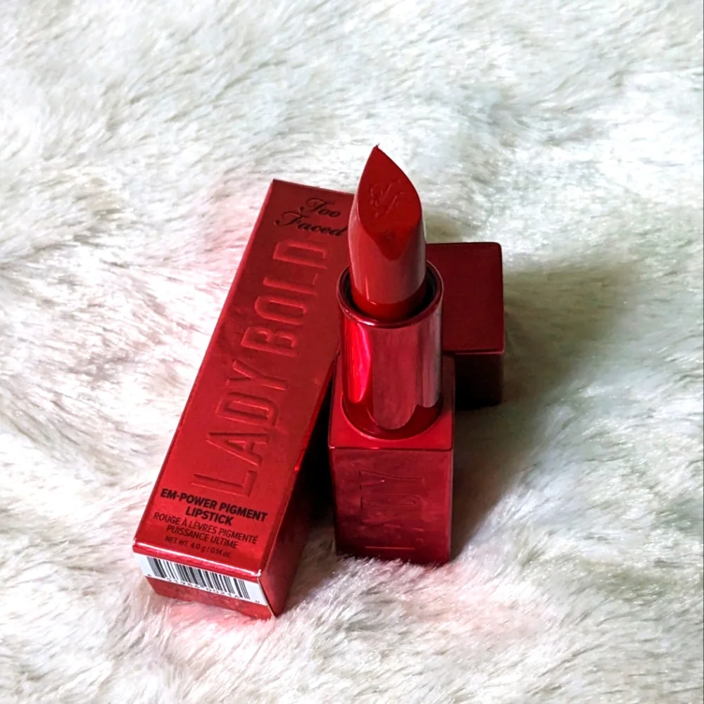Too faced lady bold EM power pigment lipstick